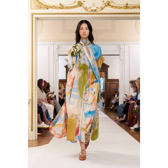 ULLA JOHNSON Dresses & Skirts - NEW ULLA JOHNSON studio cotton dress western dream in multi